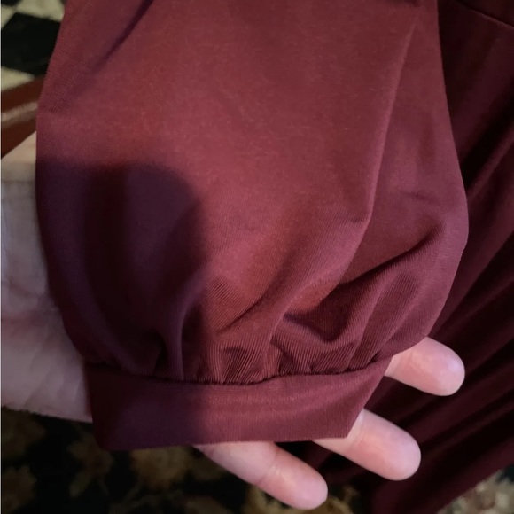 Chelsea Studio Size 30W Women’s Midi Dress Maroon Any Occasion Any Season A+++++ - Picture 4 of 6